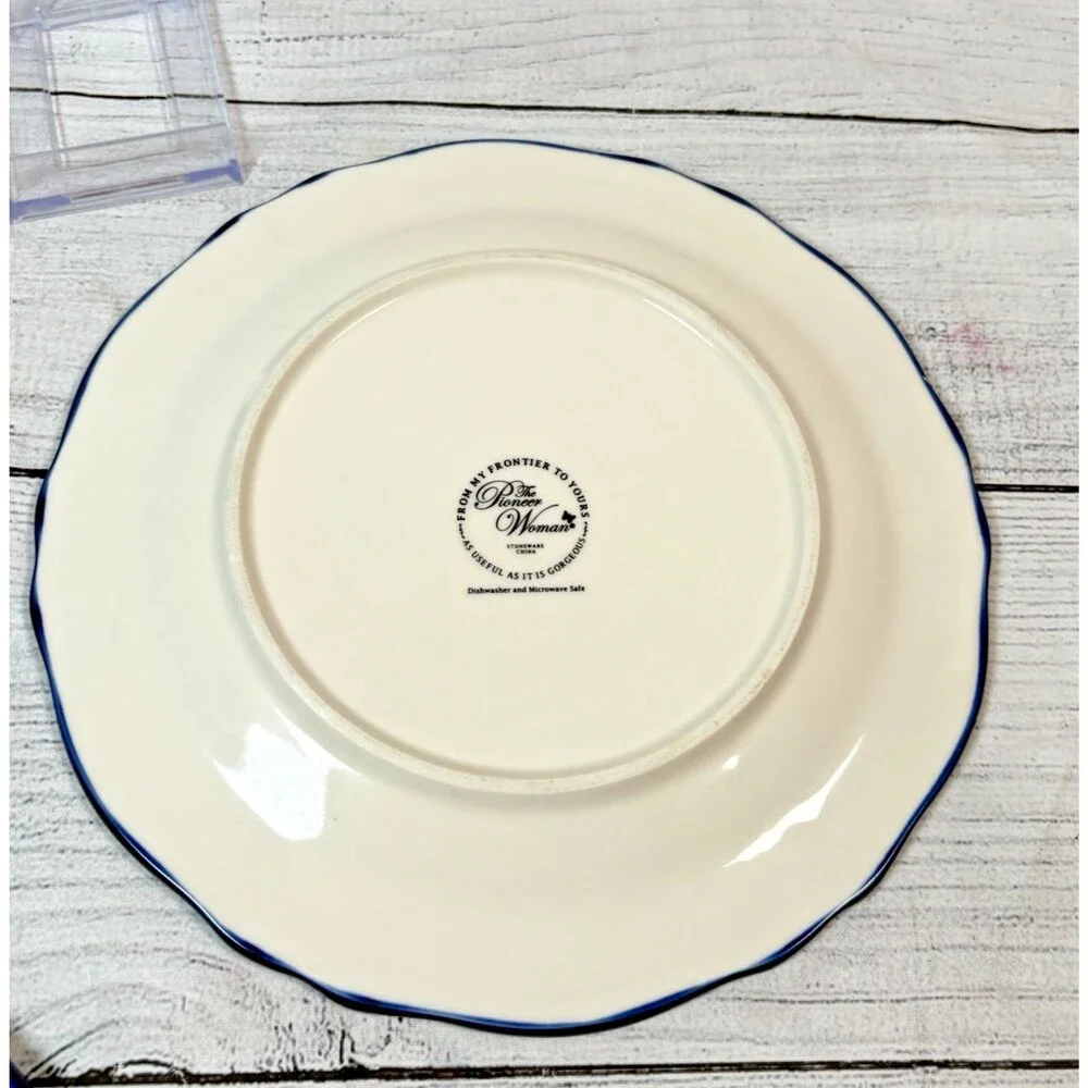 Pioneer Woman Heritage Floral Salad Dessert Plates 8.5